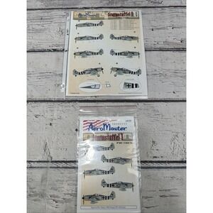 Aeromaster 1/48th Scale Sturmstaffel I Fw-190's Decal Sheet No. 48-524